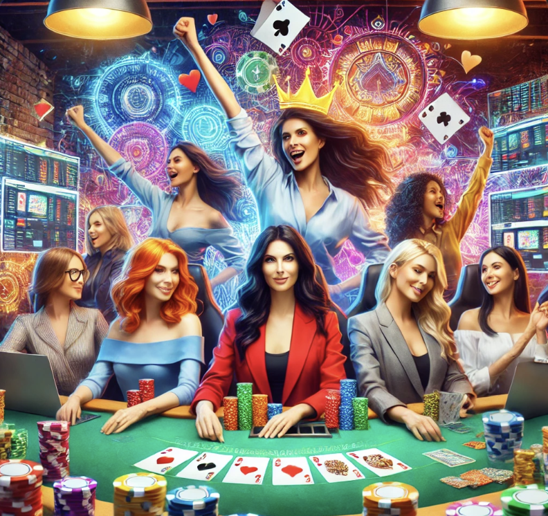 Women in Online Poker Clubs